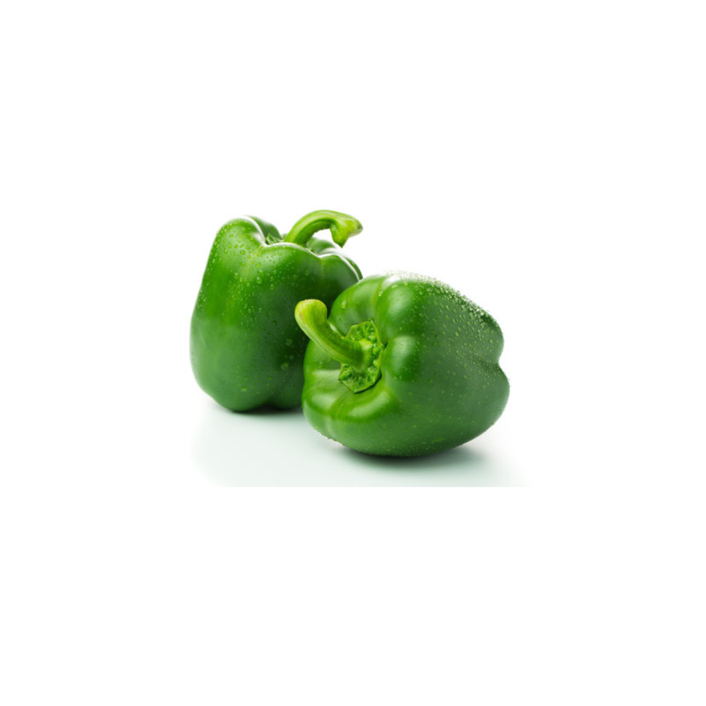 Capsicum 1kg 30rs